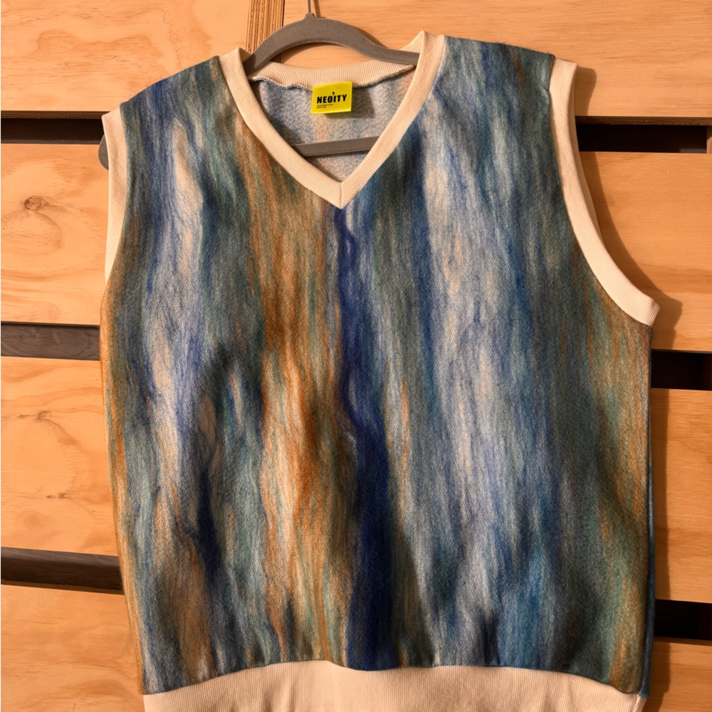 Oversized Vest Colorful - Picture 5 of 6